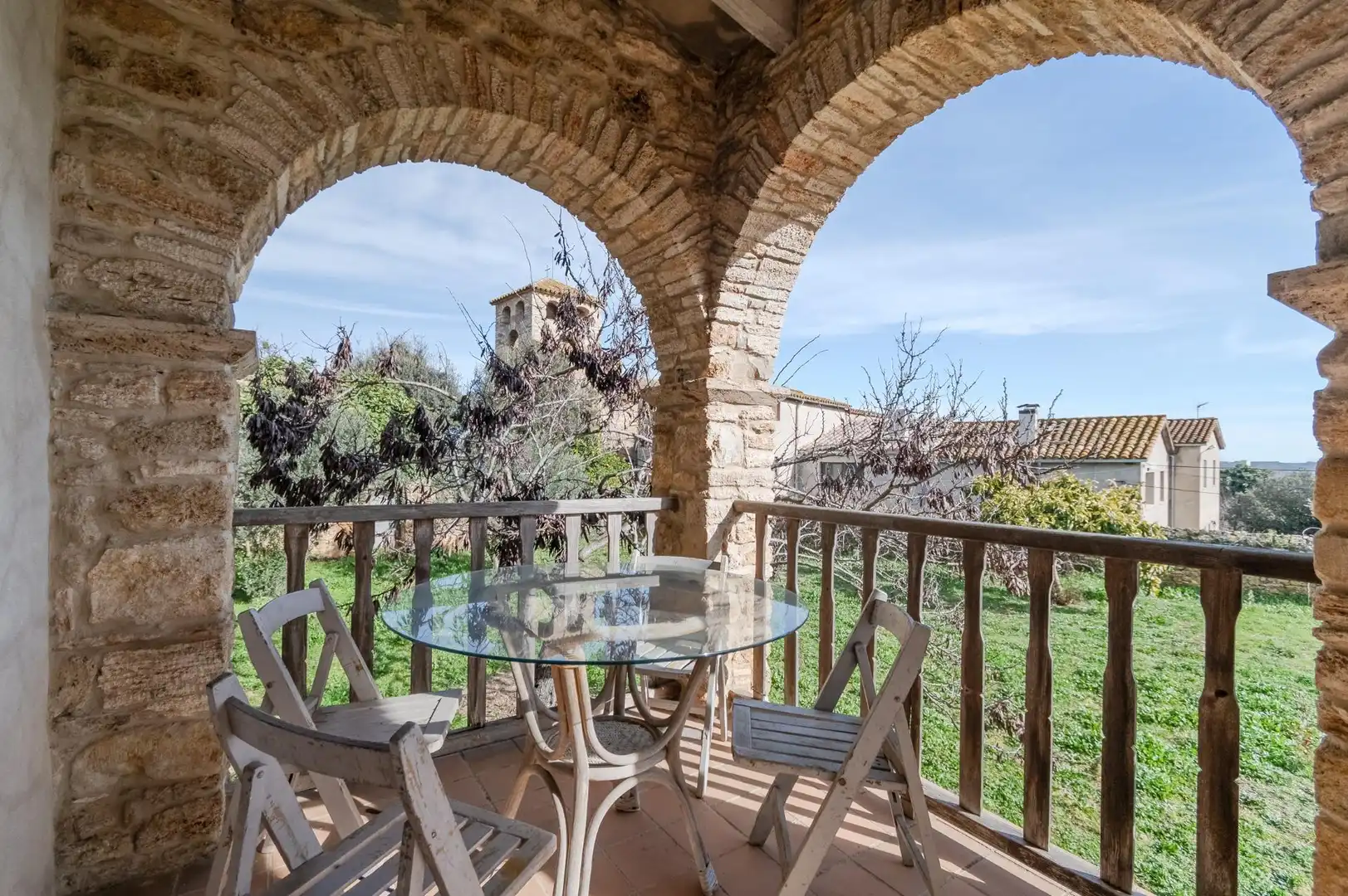 Terrace of Country homes for sale in Cornellà del Terri  with Heating, Private garden and Terrace