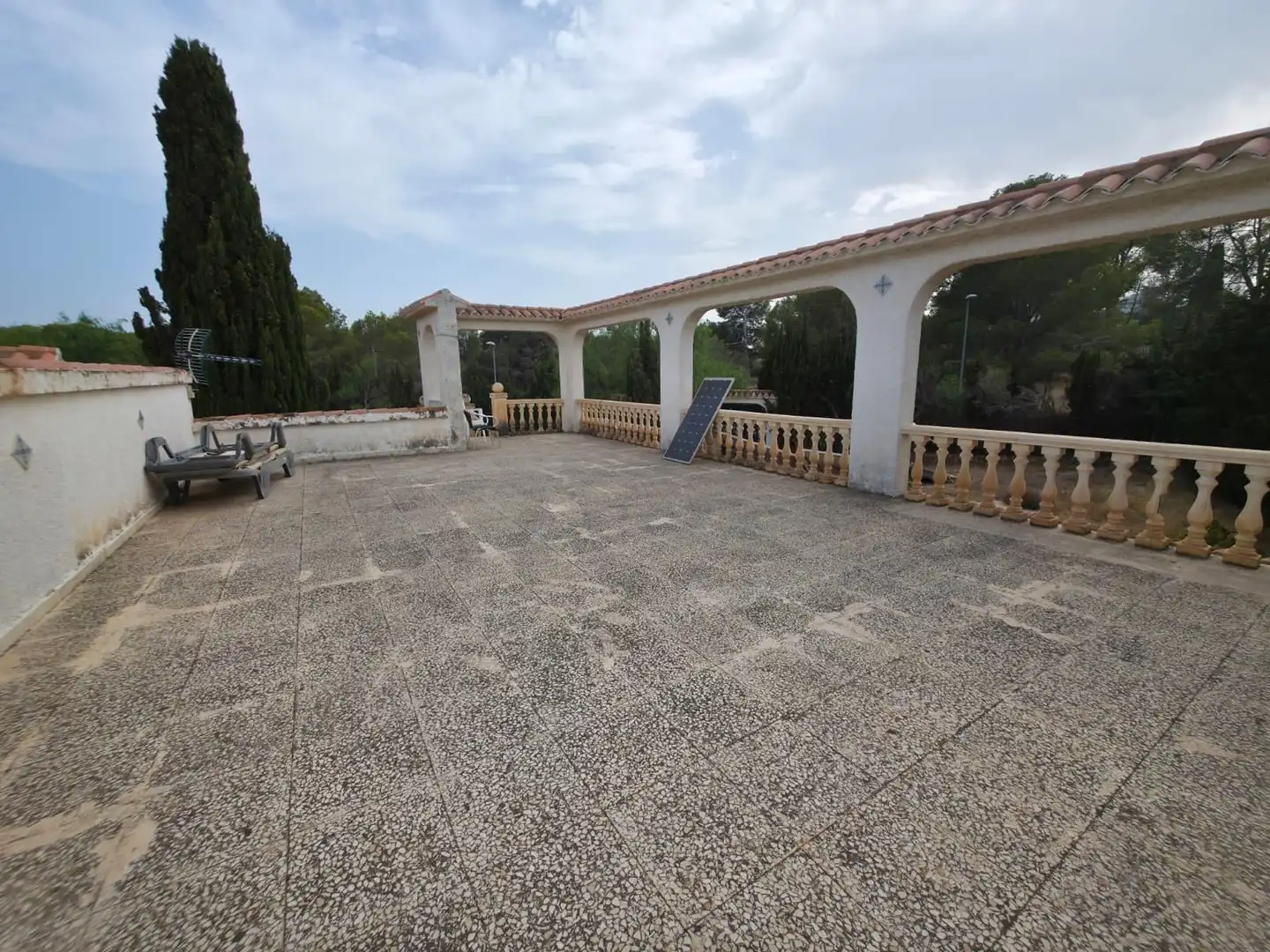 Terrassa de Casa o xalet en venda en La Nucia amb Aire condicionat, Jardí privat i Terrassa