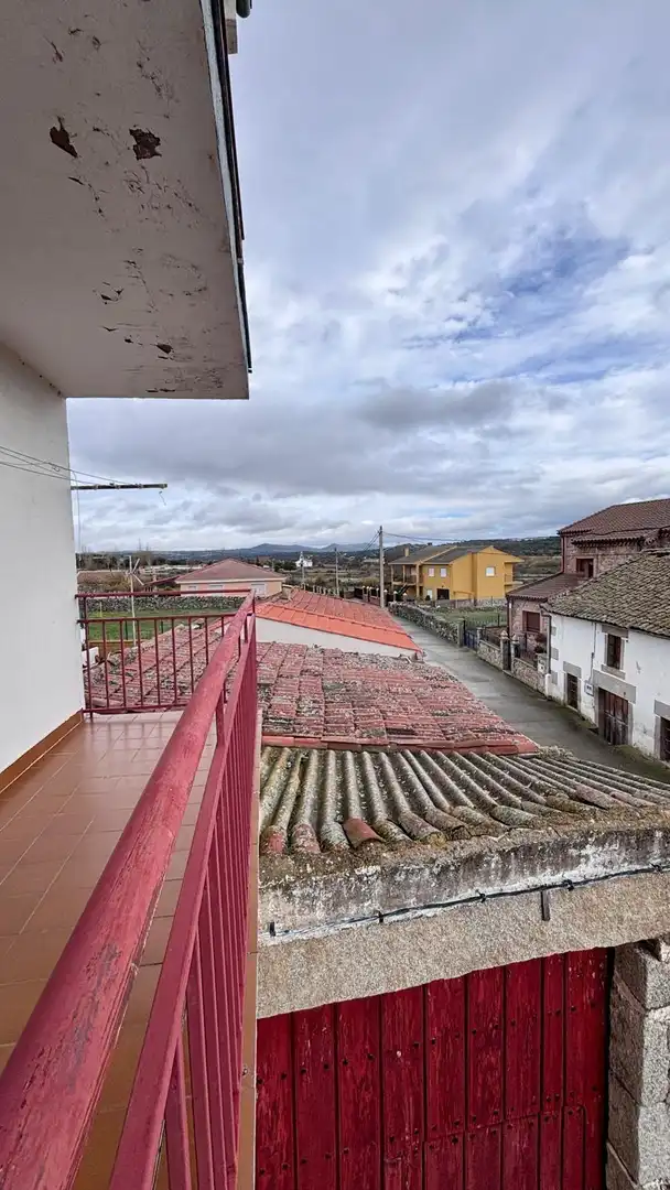 Exterior view of Flat for sale in Santibáñez de Béjar  with Heating, Private garden and Terrace