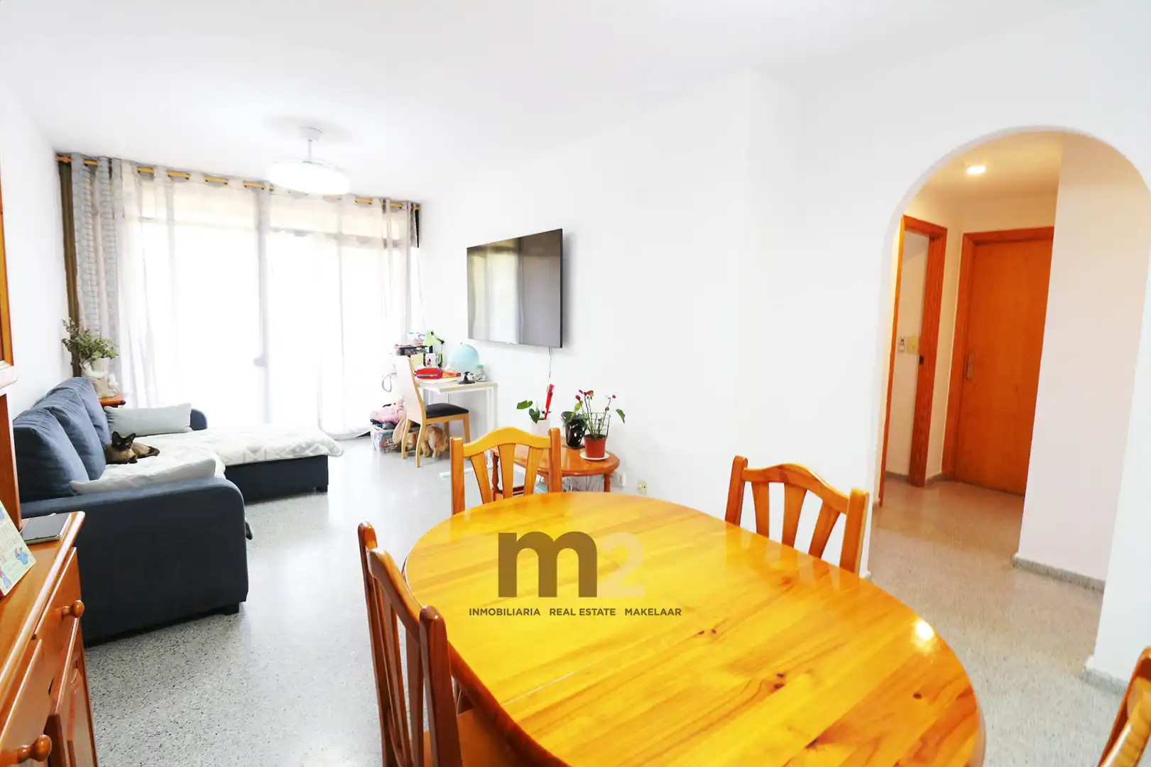 Living room of Apartments for sale in Guardamar del Segura  with Terrace, Furnished and Washing machine