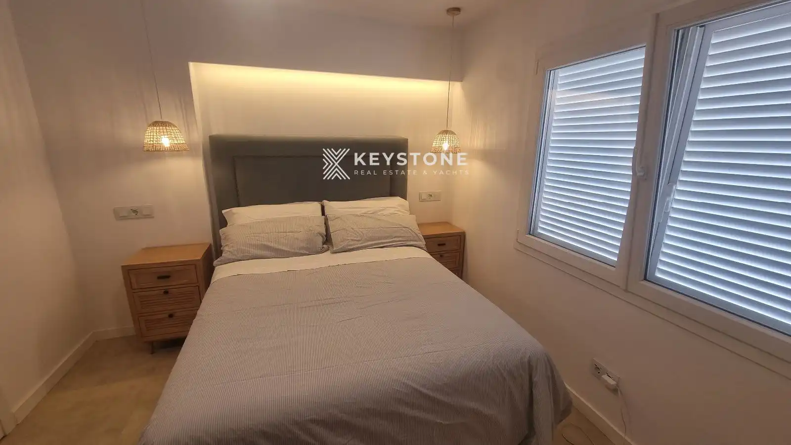 Schlafzimmer von Wohnung zur Miete in Calvià mit Terrasse, Schwimmbad und Gemeinschaftspool