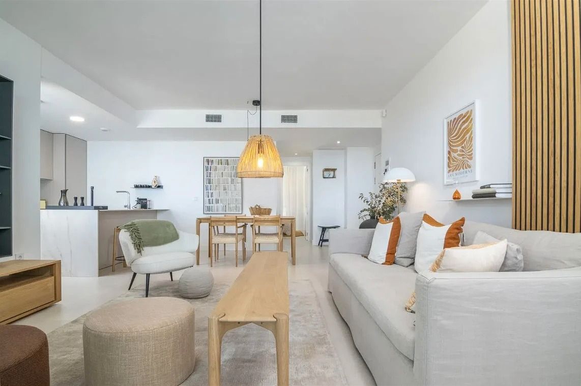 Sala d'estar de Pis en venda en Fuengirola amb Aire condicionat, Calefacció i Terrassa