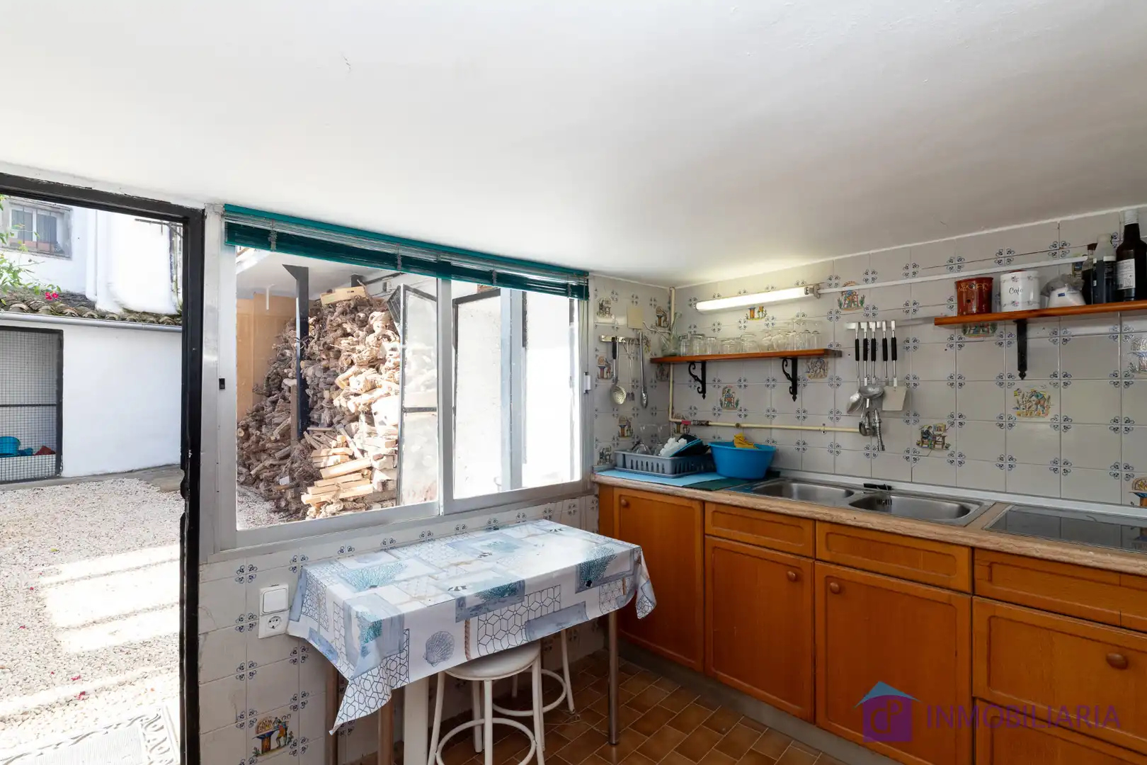 Kitchen of Flat for sale in Ateca  with Private garden, Parquet flooring and Terrace