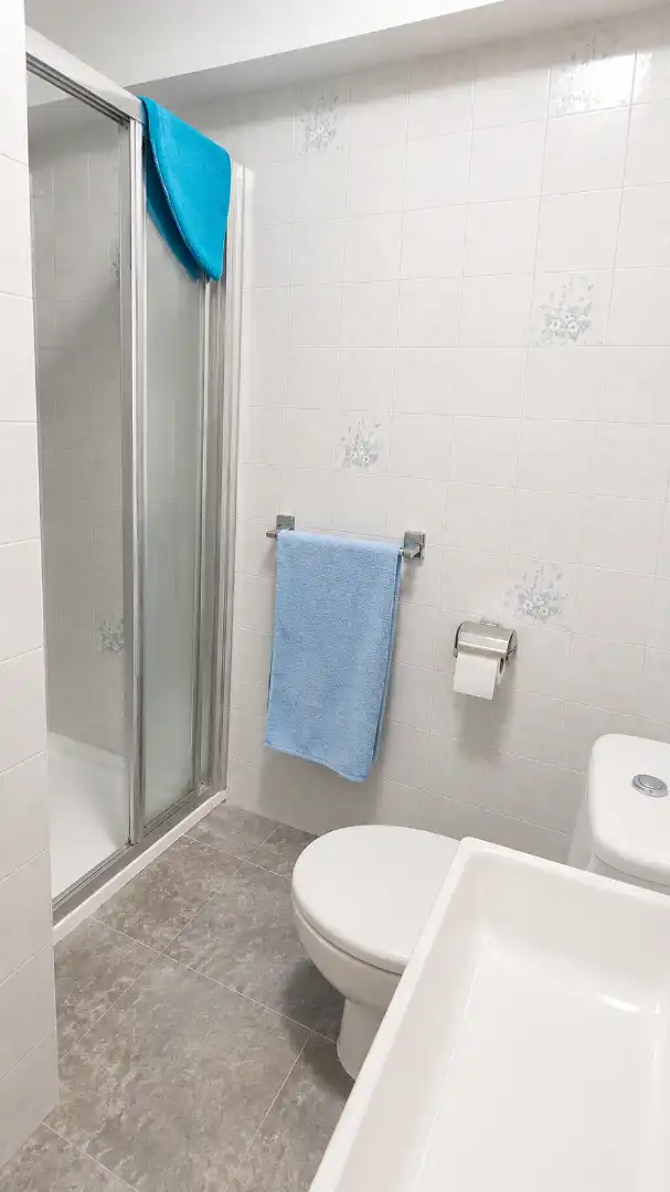 Baño de Piso de alquiler en Santander con Amueblado y Horno