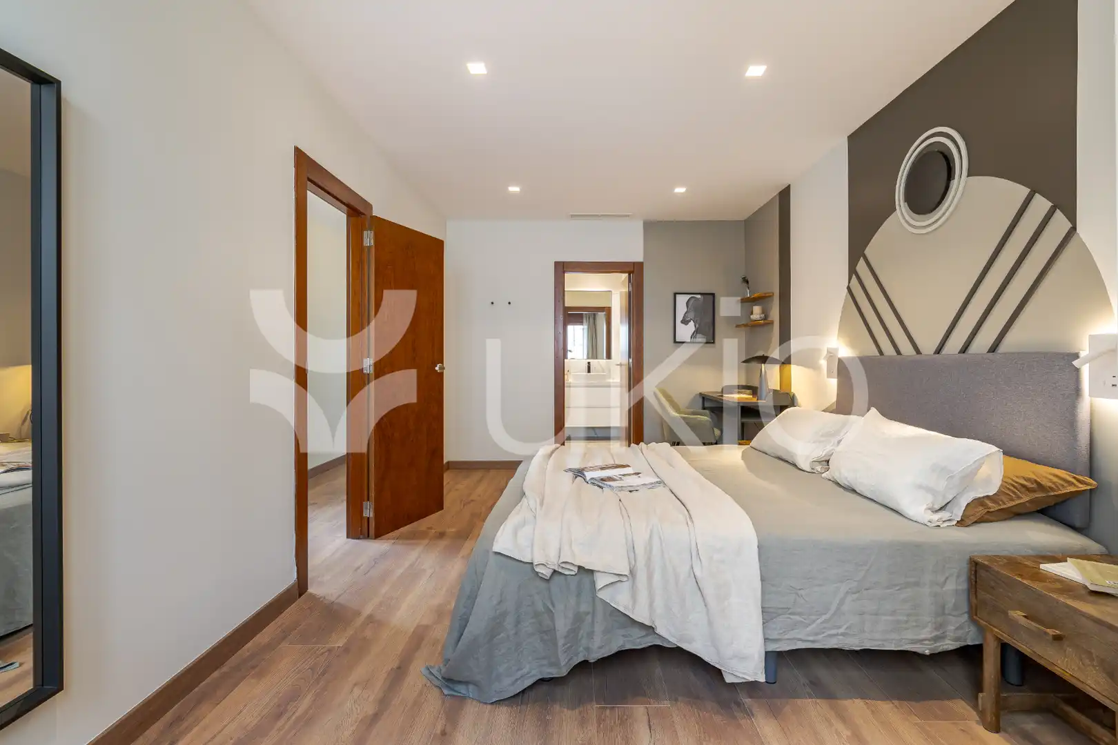 Habitación de Apartamento de alquiler en Madrid con Aire acondicionado, Calefacción y Terraza