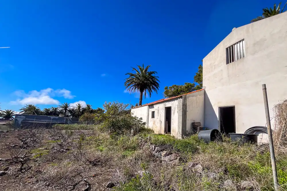 Vista exterior de Finca rústica en venta en Valle Gran Rey