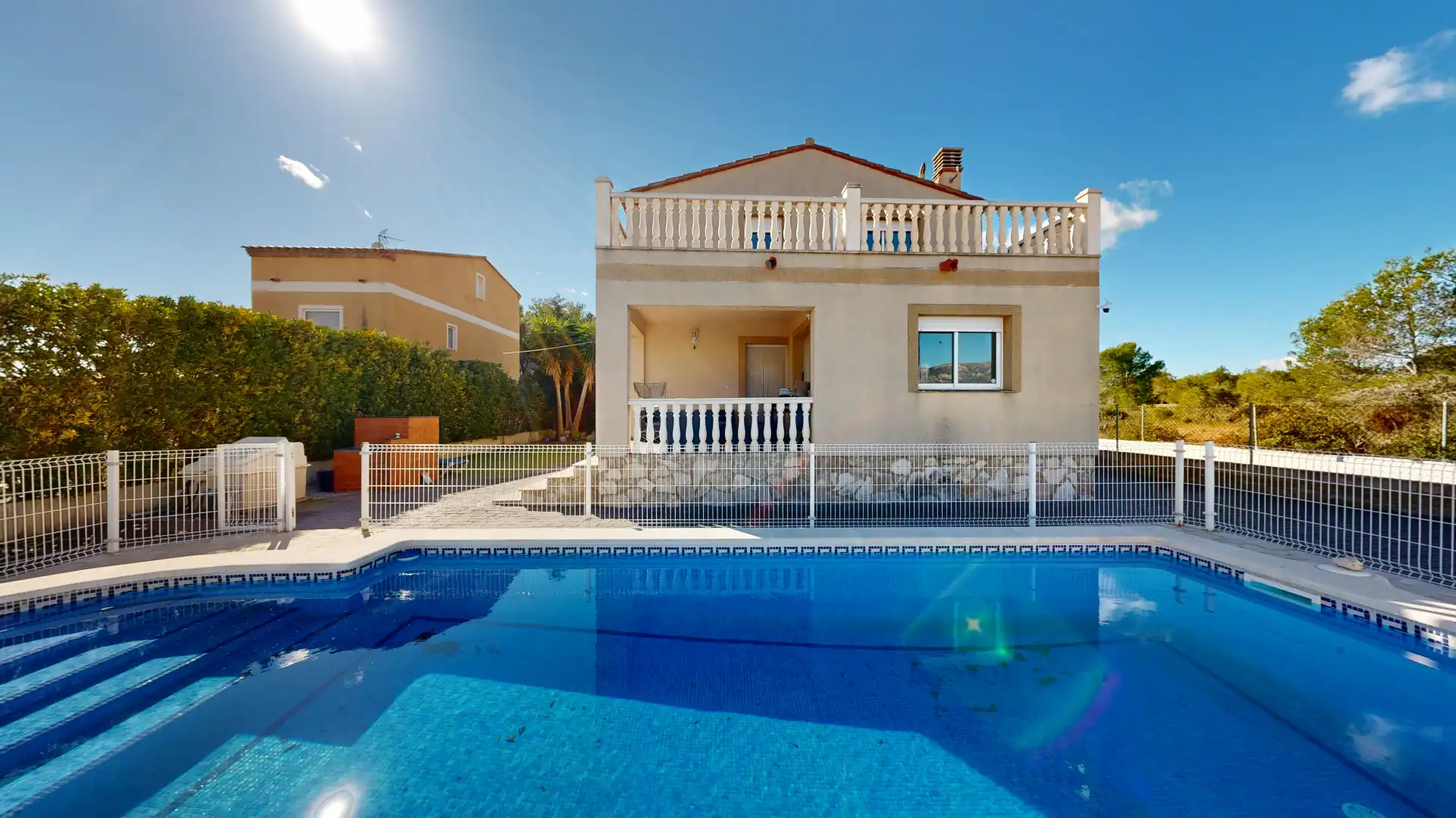 Piscina de Casa adosada en venta en L'Ametlla de Mar  con Aire acondicionado, Jardín privado y Terraza