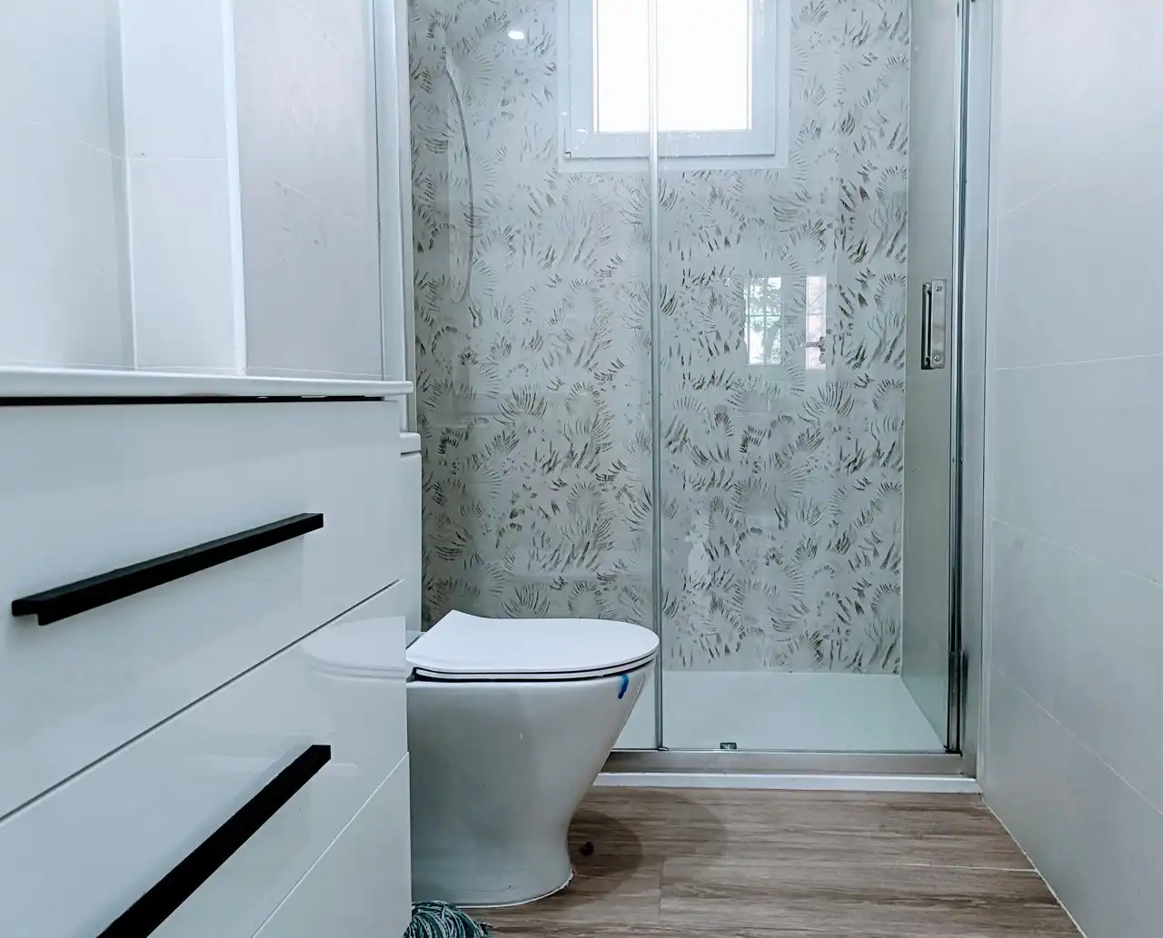Baño de Piso de alquiler en Madrid con Aire acondicionado