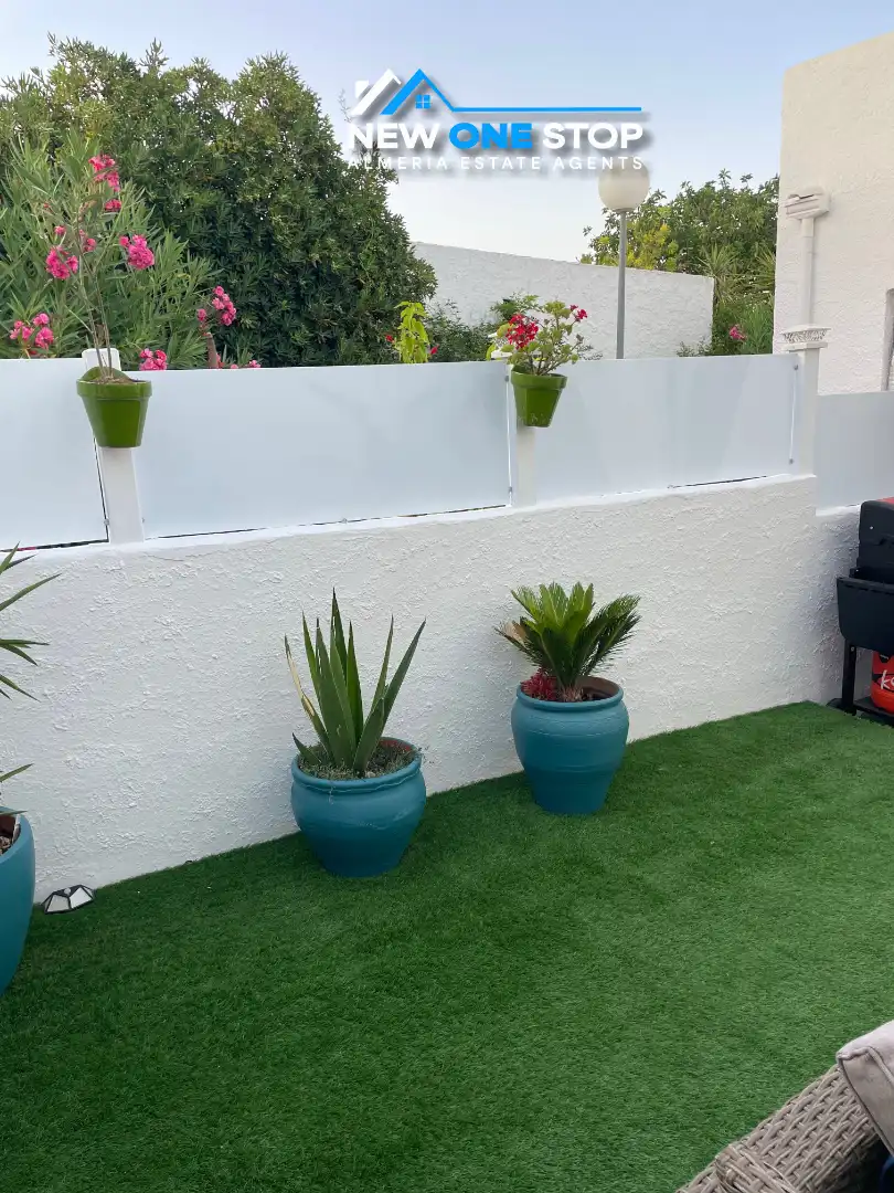 Terrassa de Apartament en venda en Mojácar amb Aire condicionat, Calefacció i Jardí privat