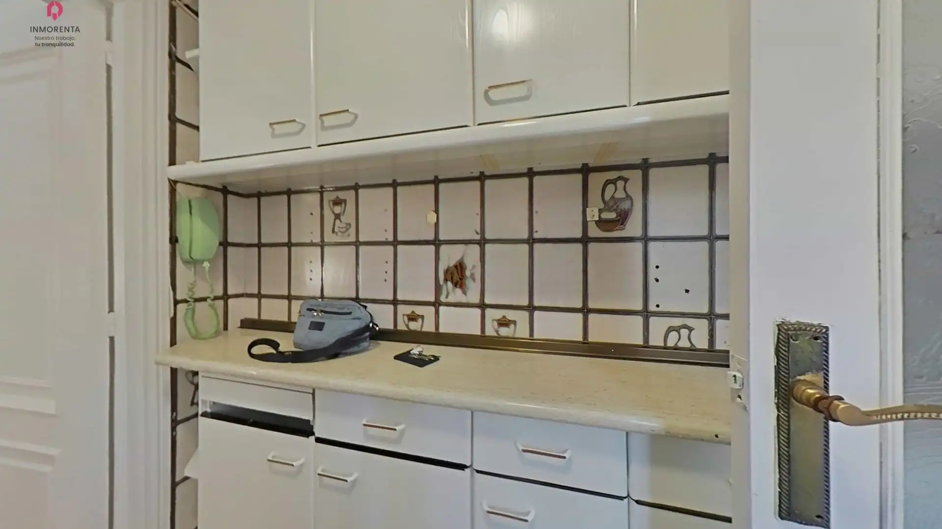Küche von Wohnung zur Miete in Madrid mit Klimaanlage und Heizung
