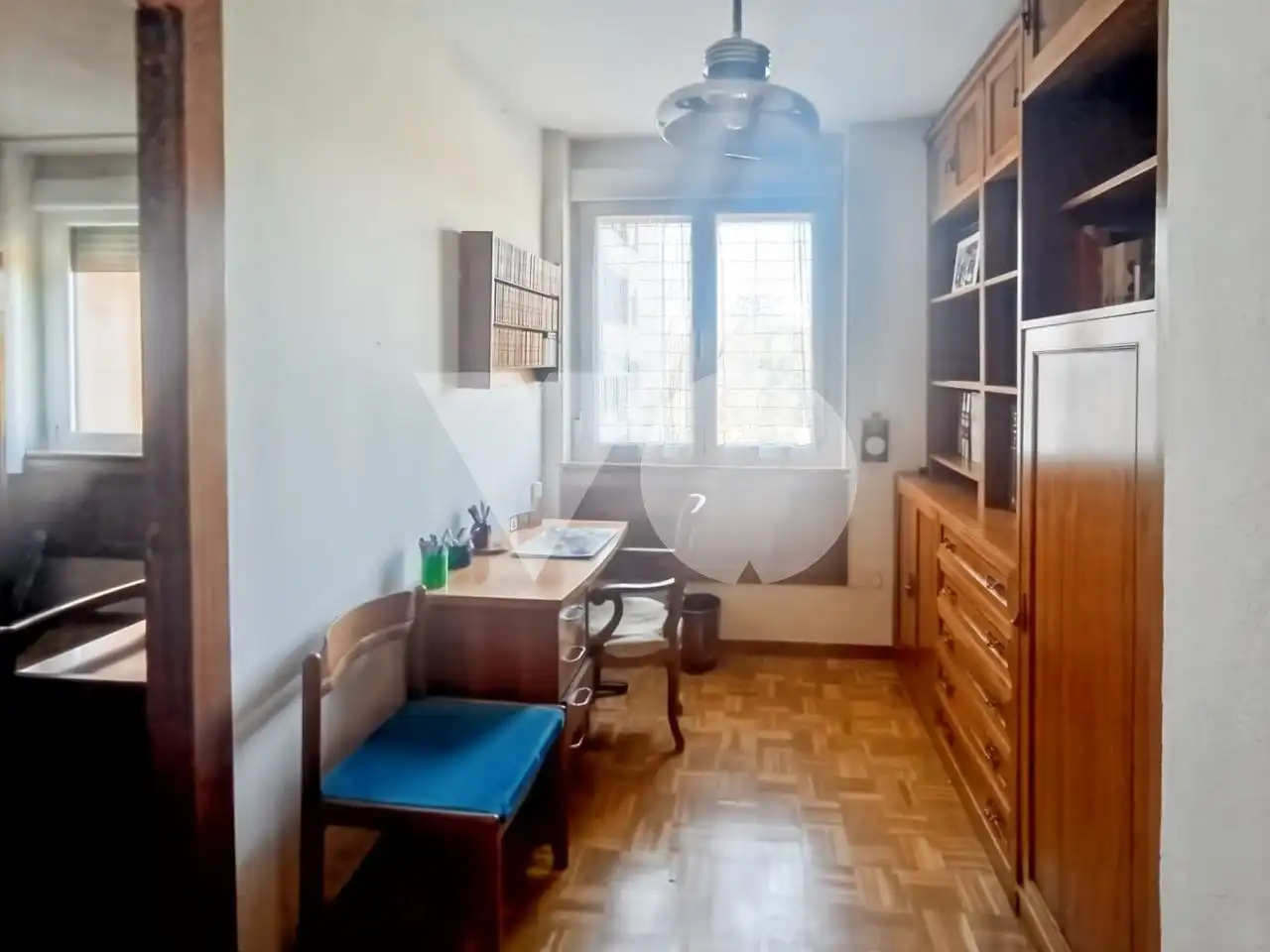 Schlafzimmer von Wohnung zum Verkauf in Madrid mit Heizung, Parkett und Terrasse