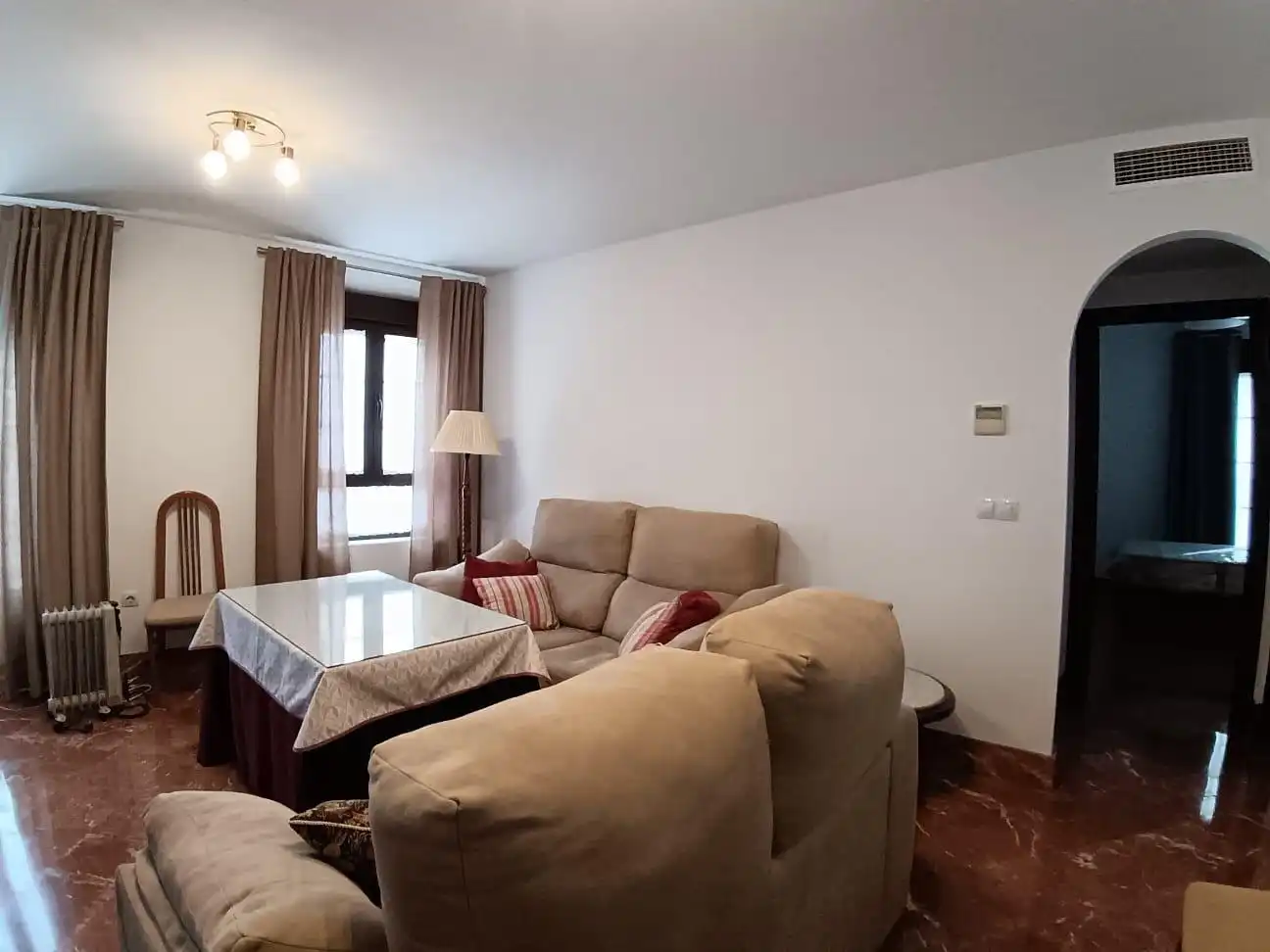 Living room of Flat for rent in Antequera  with Air Conditioner