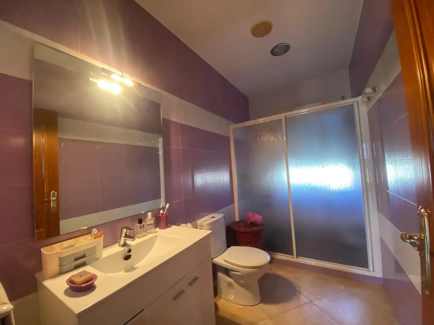 Badezimmer von Haus oder Chalet zum Verkauf in Lorca mit Klimaanlage, Privatgarten und Abstellraum