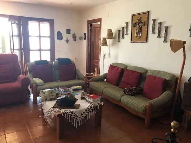 Sala de estar de Casa o chalet en venta en Llanera con Calefacción, Jardín privado y Parquet