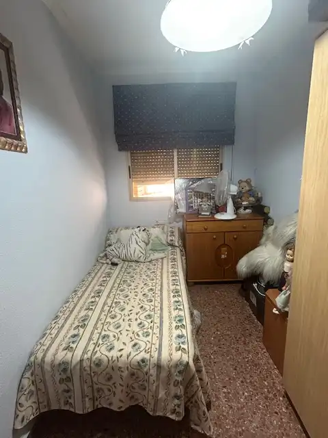 Schlafzimmer von Wohnung zum Verkauf in Corbera mit Abstellraum, Möbliert und Waschmaschine