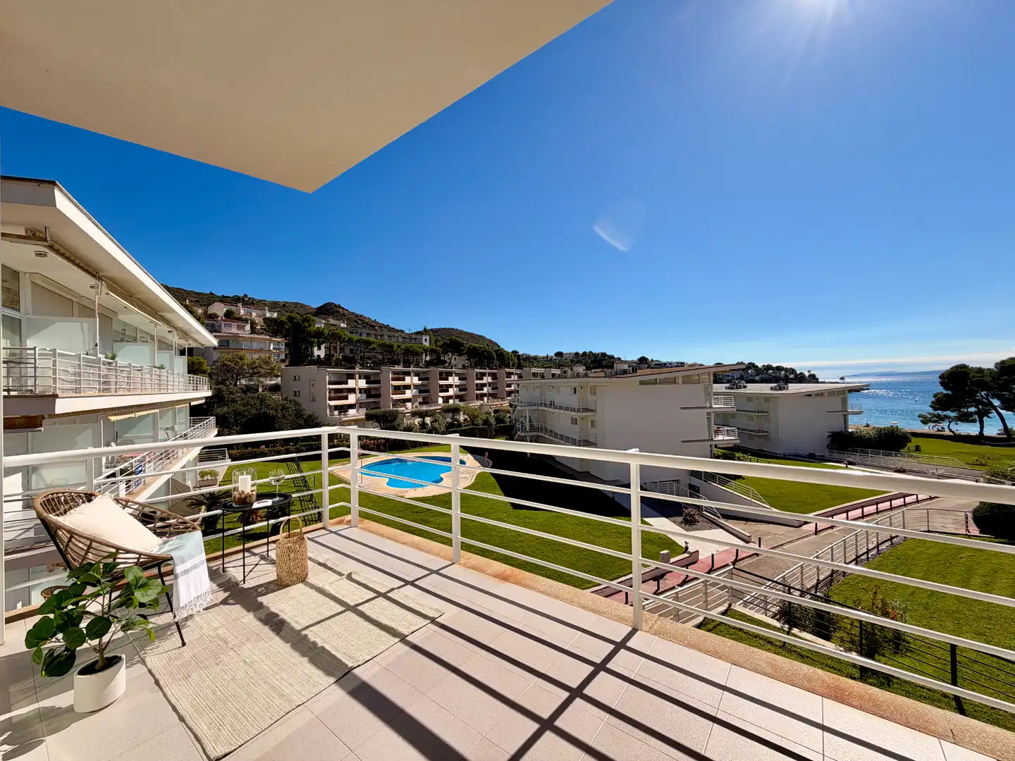 Terrace of Flat for sale in Almadrava - Canyelles - Puig-Rom