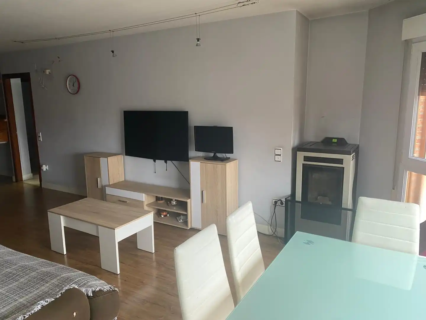Sala d'estar de Àtic en venda en Calamocha amb Balcó