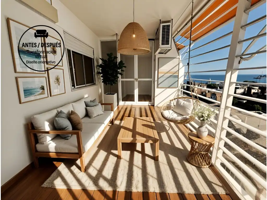 Terrasse von Wohnungen zum Verkauf in Benicasim / Benicàssim mit Klimaanlage, Heizung und Privatgarten