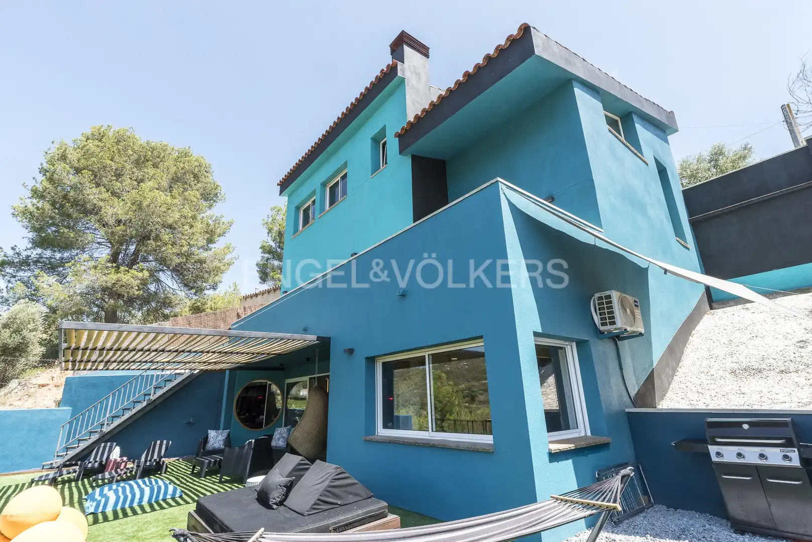 Exterior view of Houses for sale in Vespella de Gaià  with Air Conditioner, Heating and Private garden