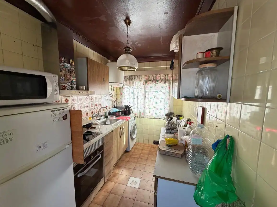 Cocina de Piso en venta en Zaragoza con Calefacción, Parquet y Terraza