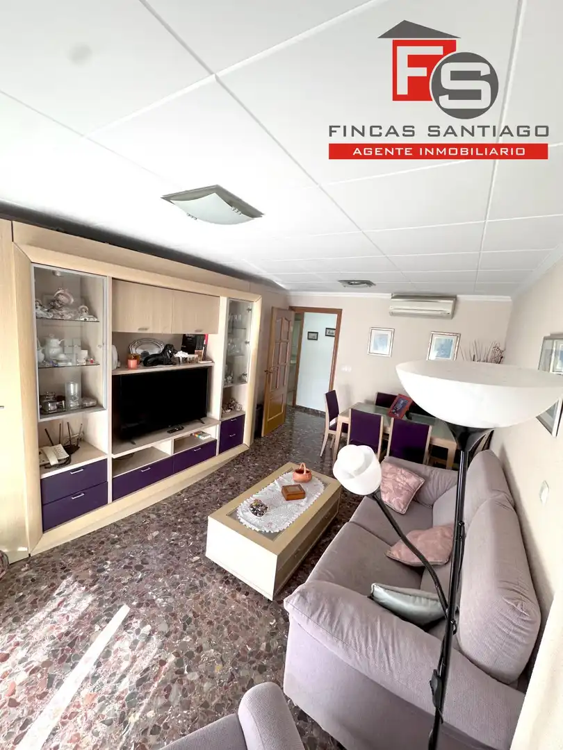 Sala de estar de Apartamento en venta en Cullera con Aire acondicionado, Terraza y Balcón