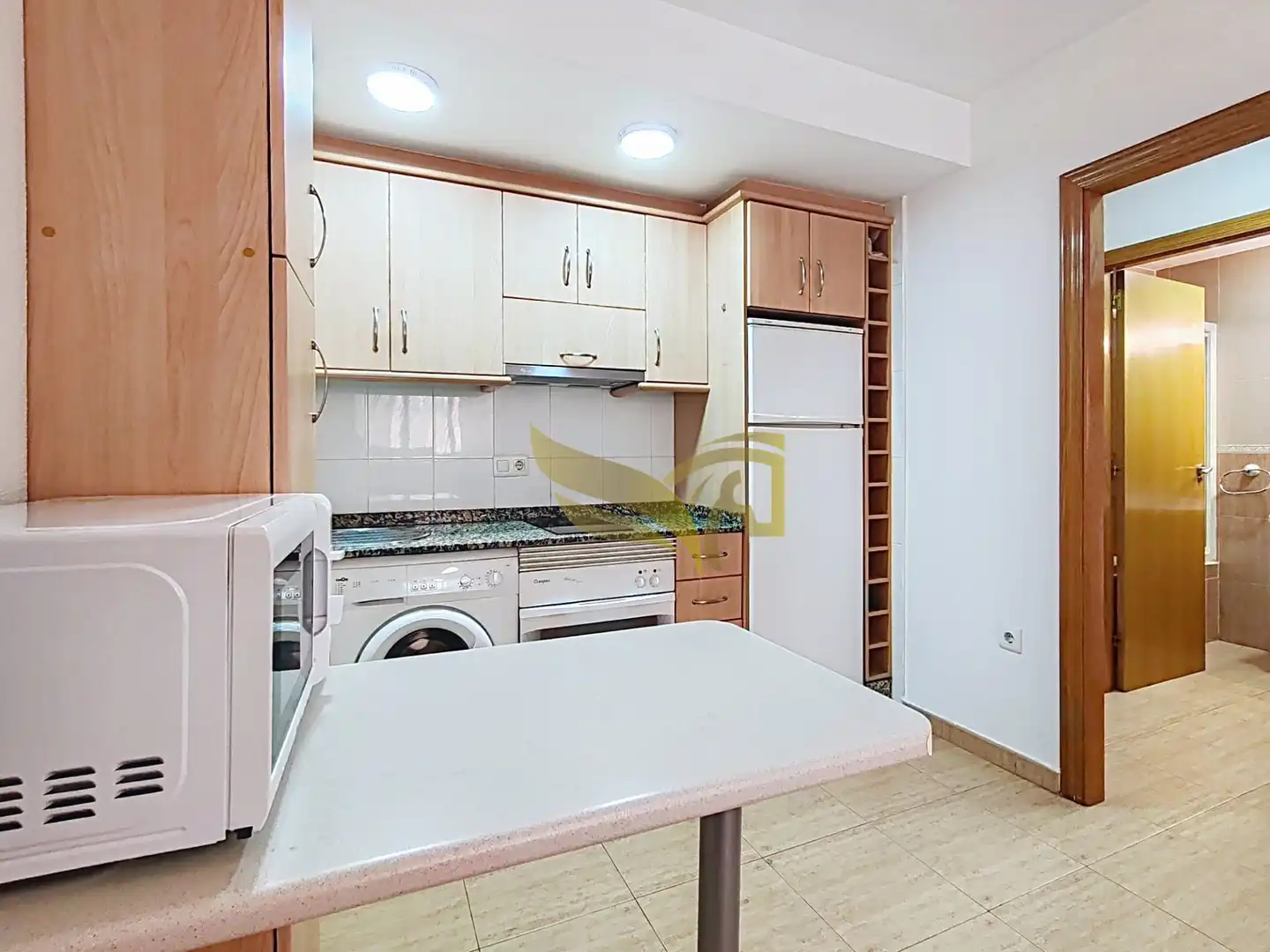 Kitchen of Flat for sale in Murcia  with Air Conditioner, Heating and Furnished