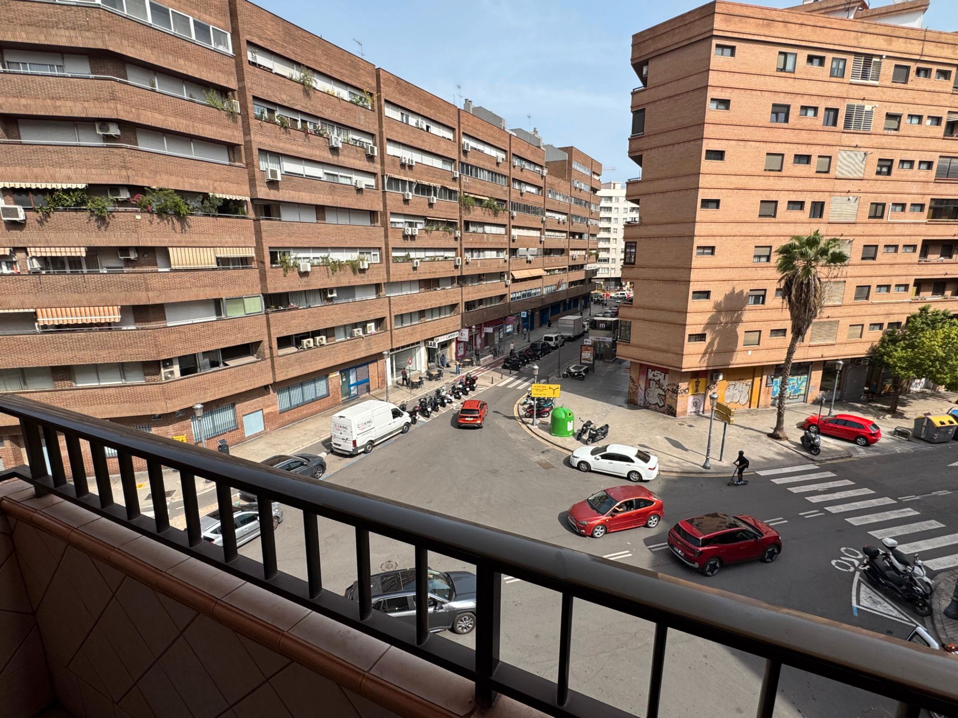 Exterior view of Flat for sale in  Valencia Capital  with Balcony
