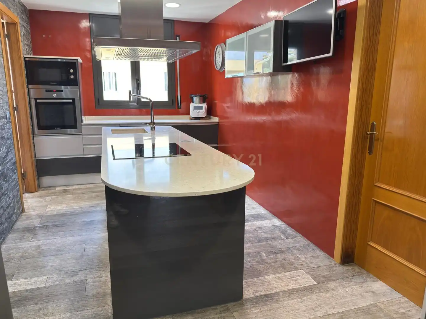 Kitchen of Houses for sale in Cunit  with Air Conditioner