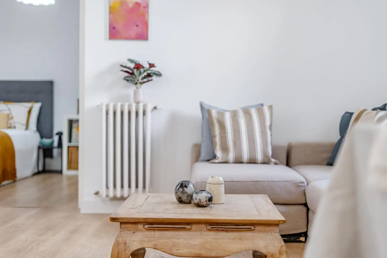 Living room of Flat for sale in Madrid  with Heating