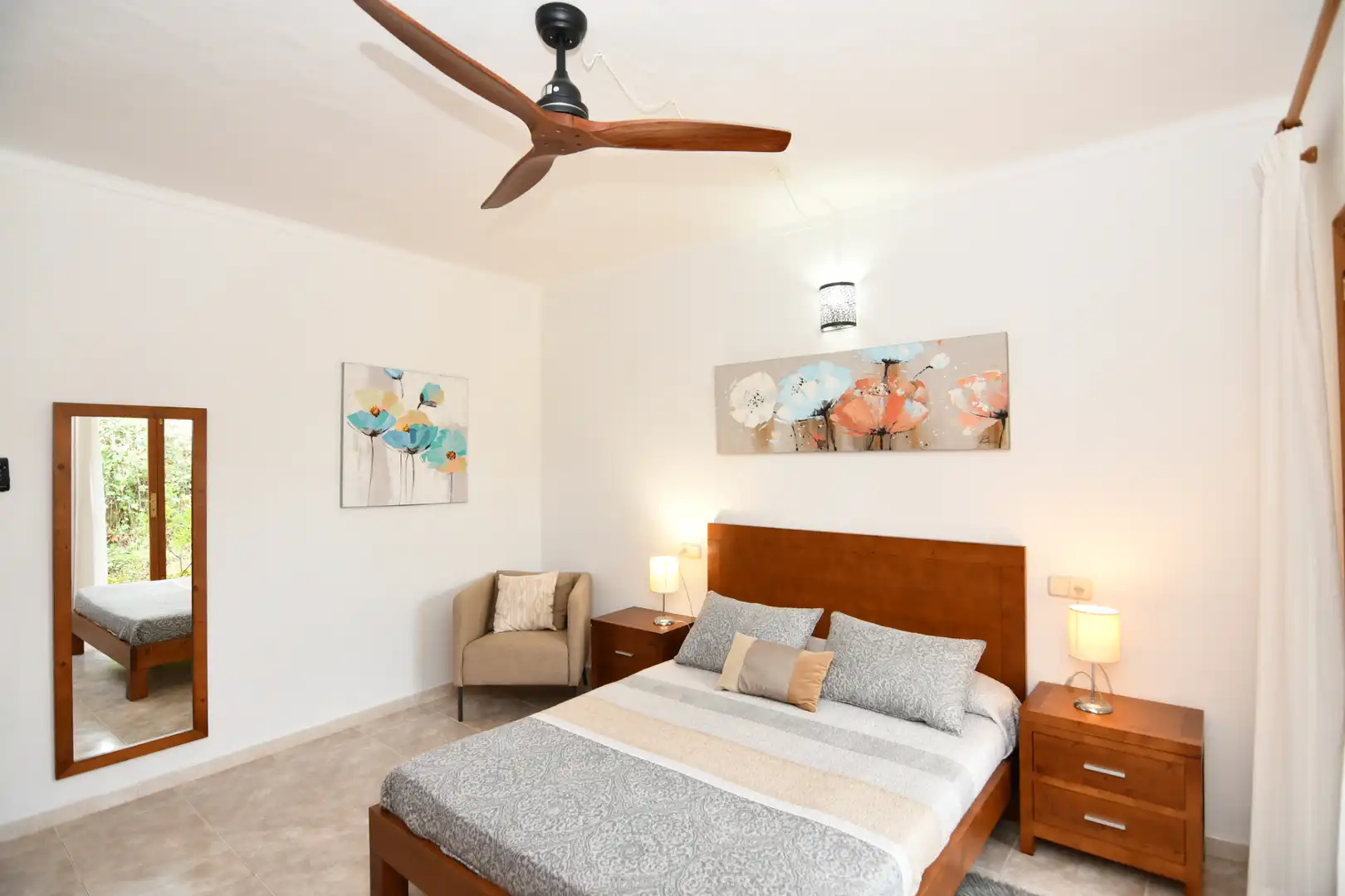 Schlafzimmer von Country house zum Verkauf in Felanitx mit Privatgarten, Terrasse und Abstellraum