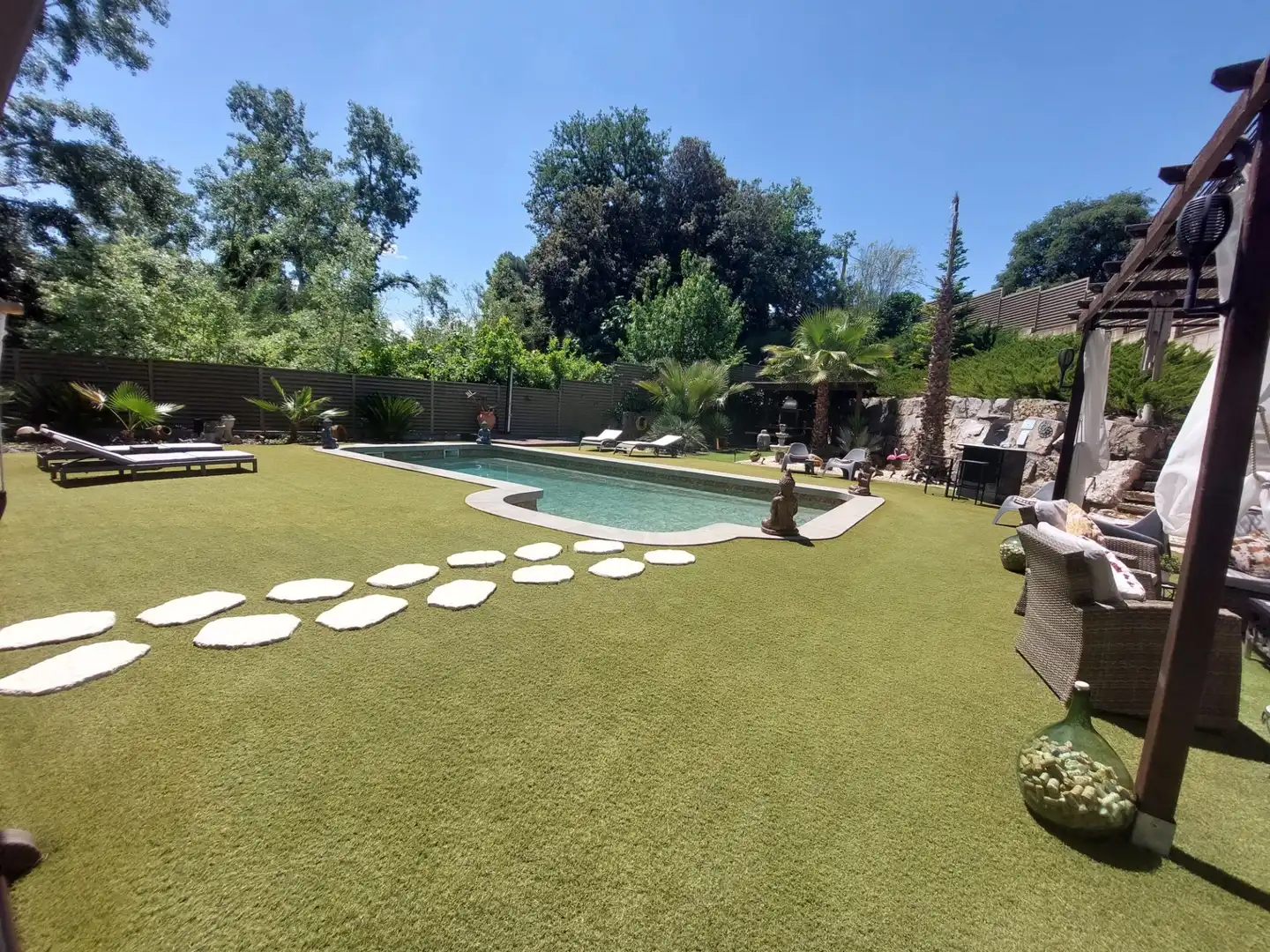Piscina de Casa o xalet en venda en Rubí amb Aire condicionat, Calefacció i Piscina