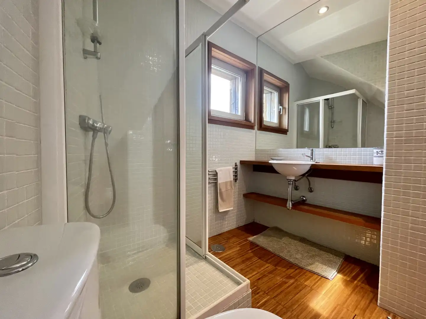 Baño de Casa o chalet de alquiler en Nigrán con Calefacción, Jardín privado y Parquet