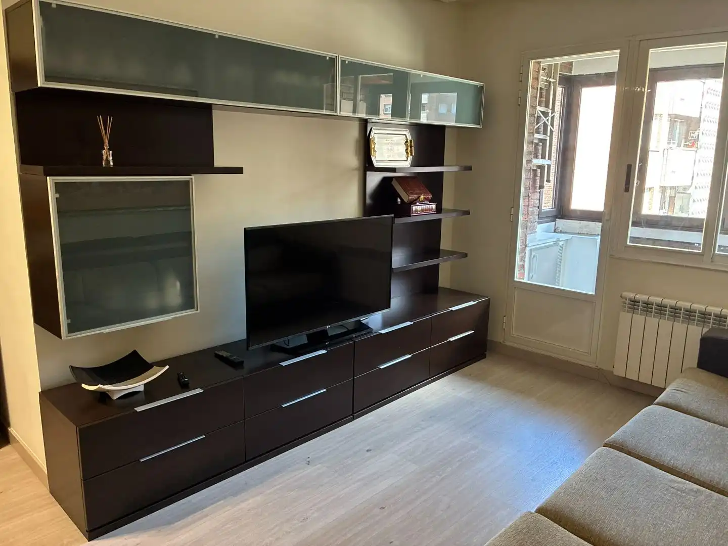 Living room of Flat for sale in Bilbao   with Balcony