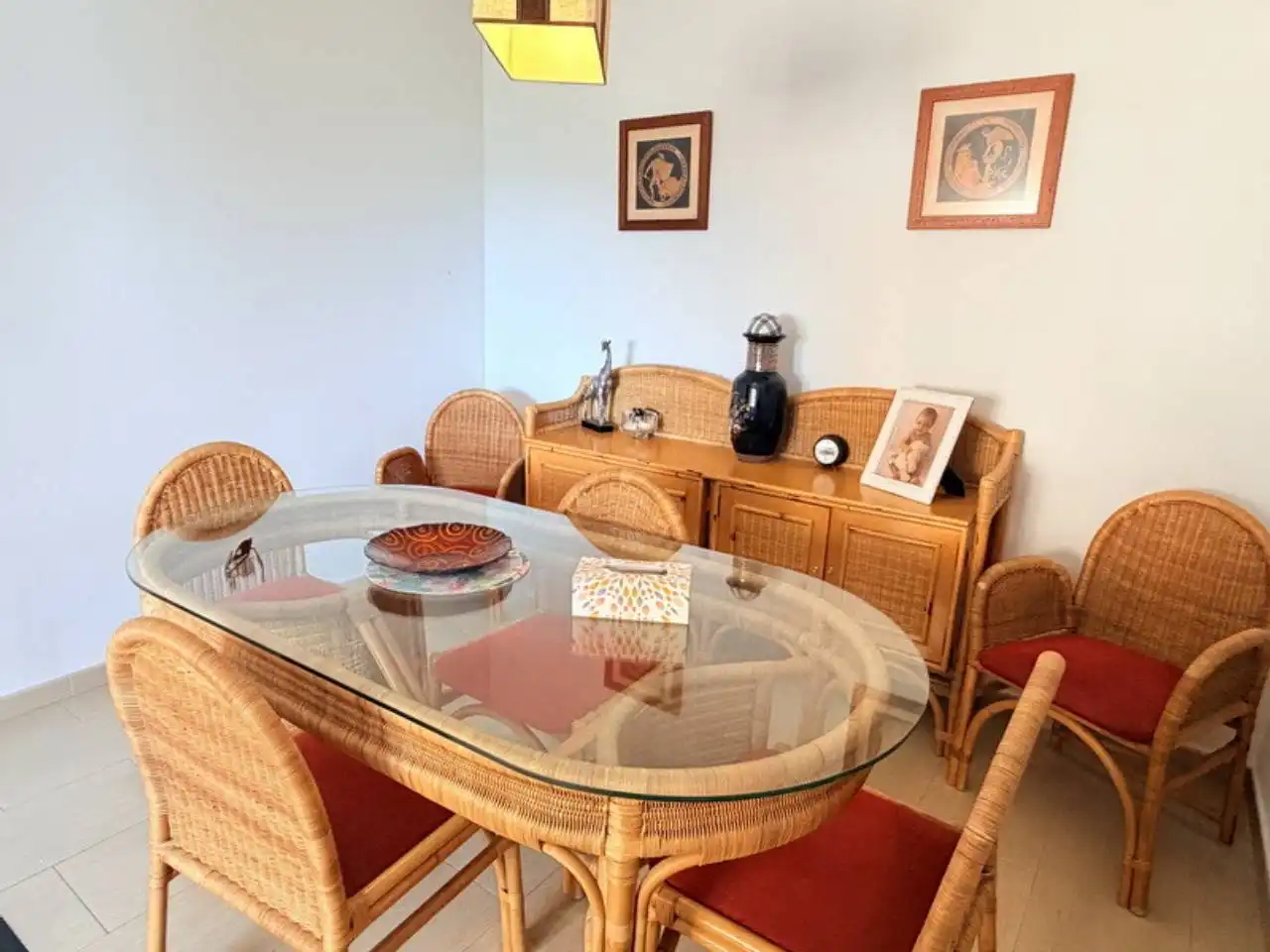 Esszimmer von Wohnungen zur Miete in Almuñécar mit Klimaanlage, Terrasse und Möbliert