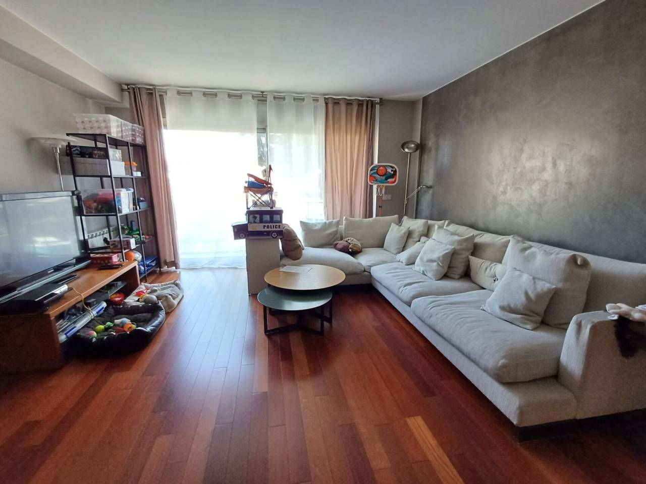 Sala d'estar de Pis en venda en Granollers amb Aire condicionat, Calefacció i Parquet