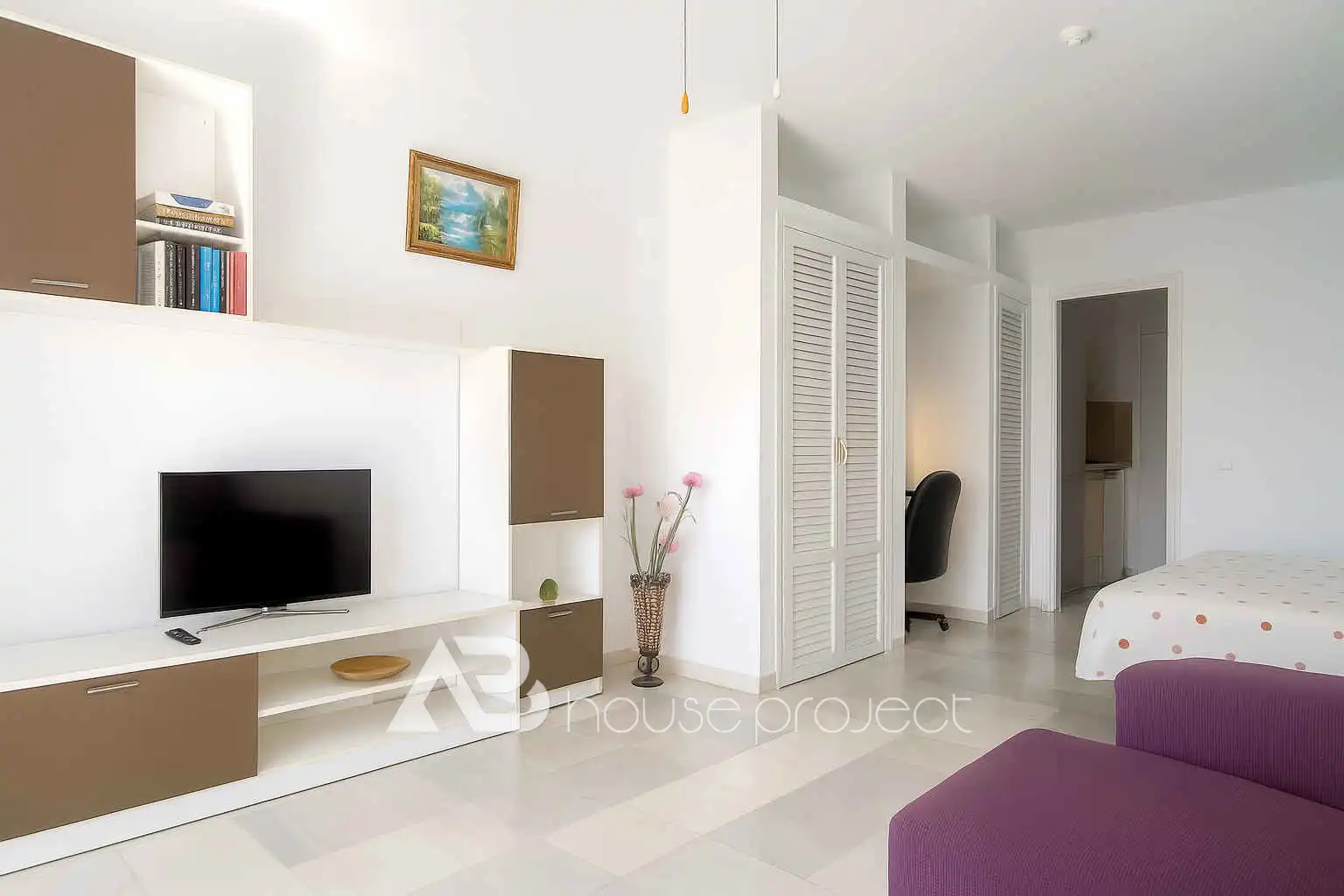 Wohnzimmer von Wohnung zum Verkauf in Adeje mit Terrasse, Möbliert und Gemeinschaftspool