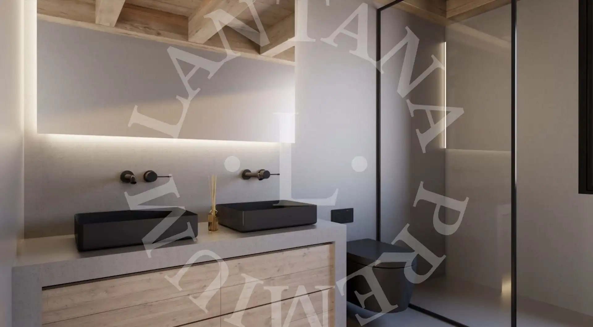 Baño de Casa o chalet en venta en Naut Aran con Aire acondicionado, Calefacción y Parquet
