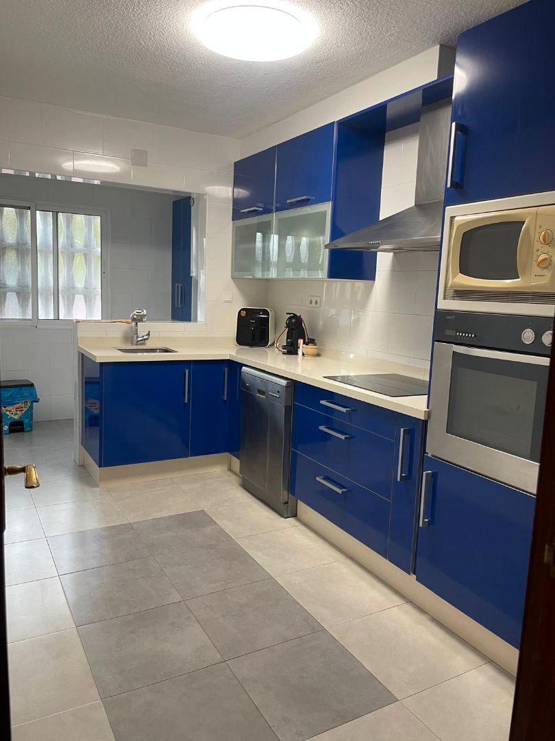 Kitchen of Flat to rent in Cartagena  with Air Conditioner, Heating and Furnished