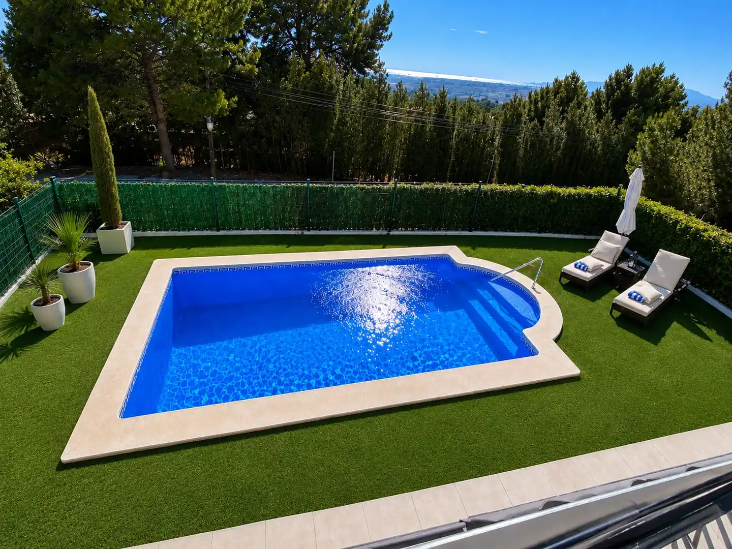 Piscina de Casa adosada en venda en Alcalà de Xivert amb Aire condicionat, Jardí privat i Terrassa