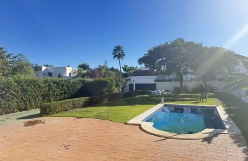 Garden of Houses for sale in Estepona  with Air Conditioner, Private garden and Terrace