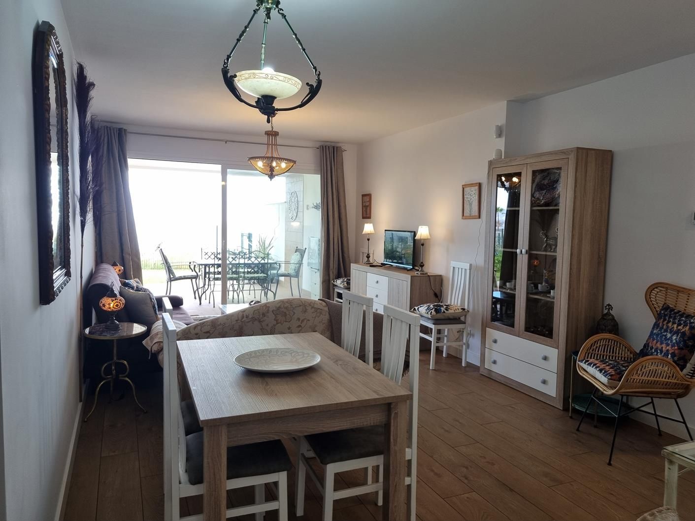Dining room of Apartment for sale in Torrox  with Air Conditioner, Heating and Private garden