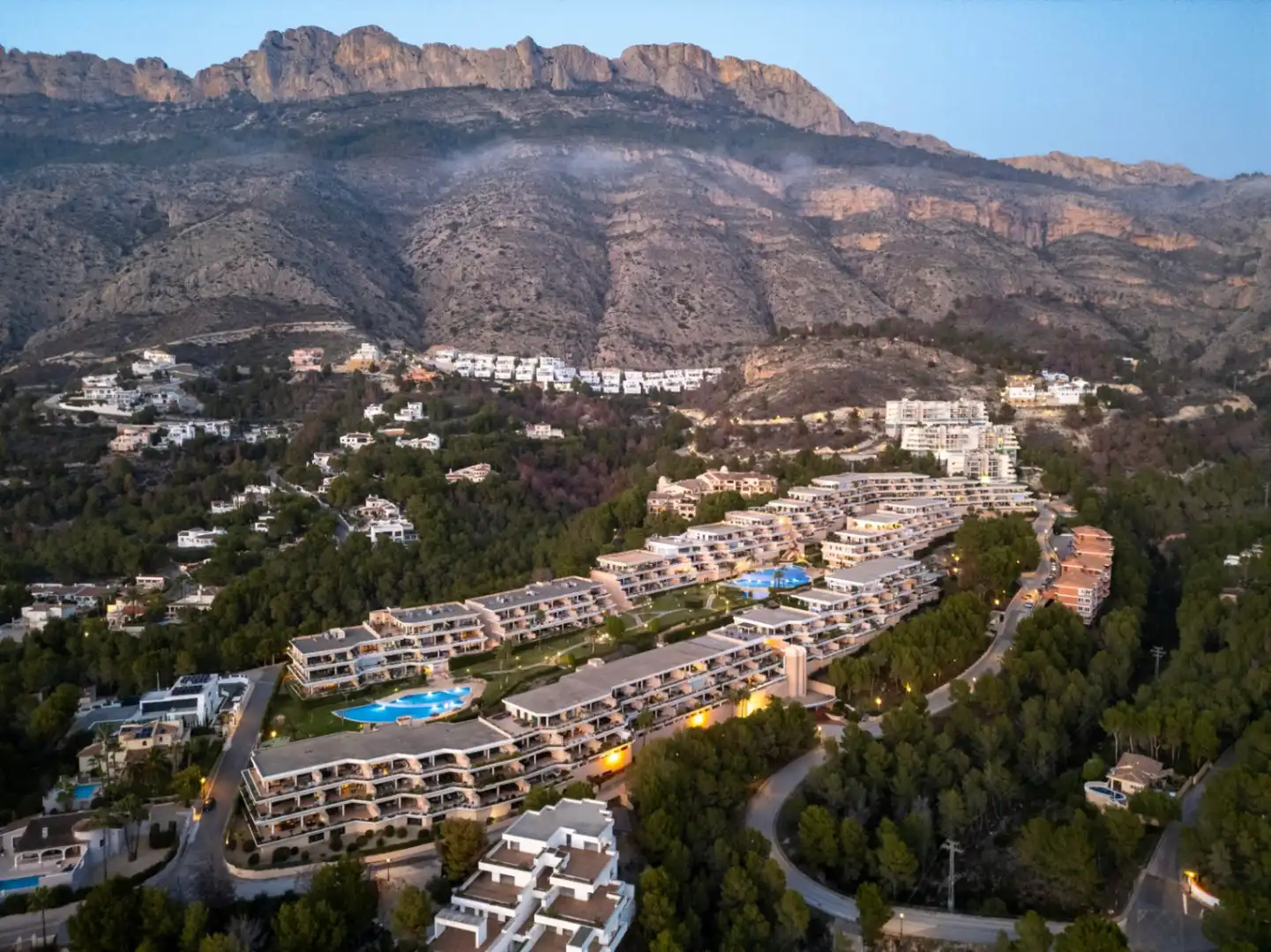 Vista exterior de Apartamento en venta en Altea con Aire acondicionado, Calefacción y Jardín privado