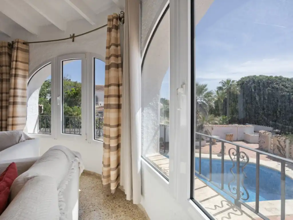 Bedroom of Houses for sale in Jávea / Xàbia  with Air Conditioner, Heating and Terrace