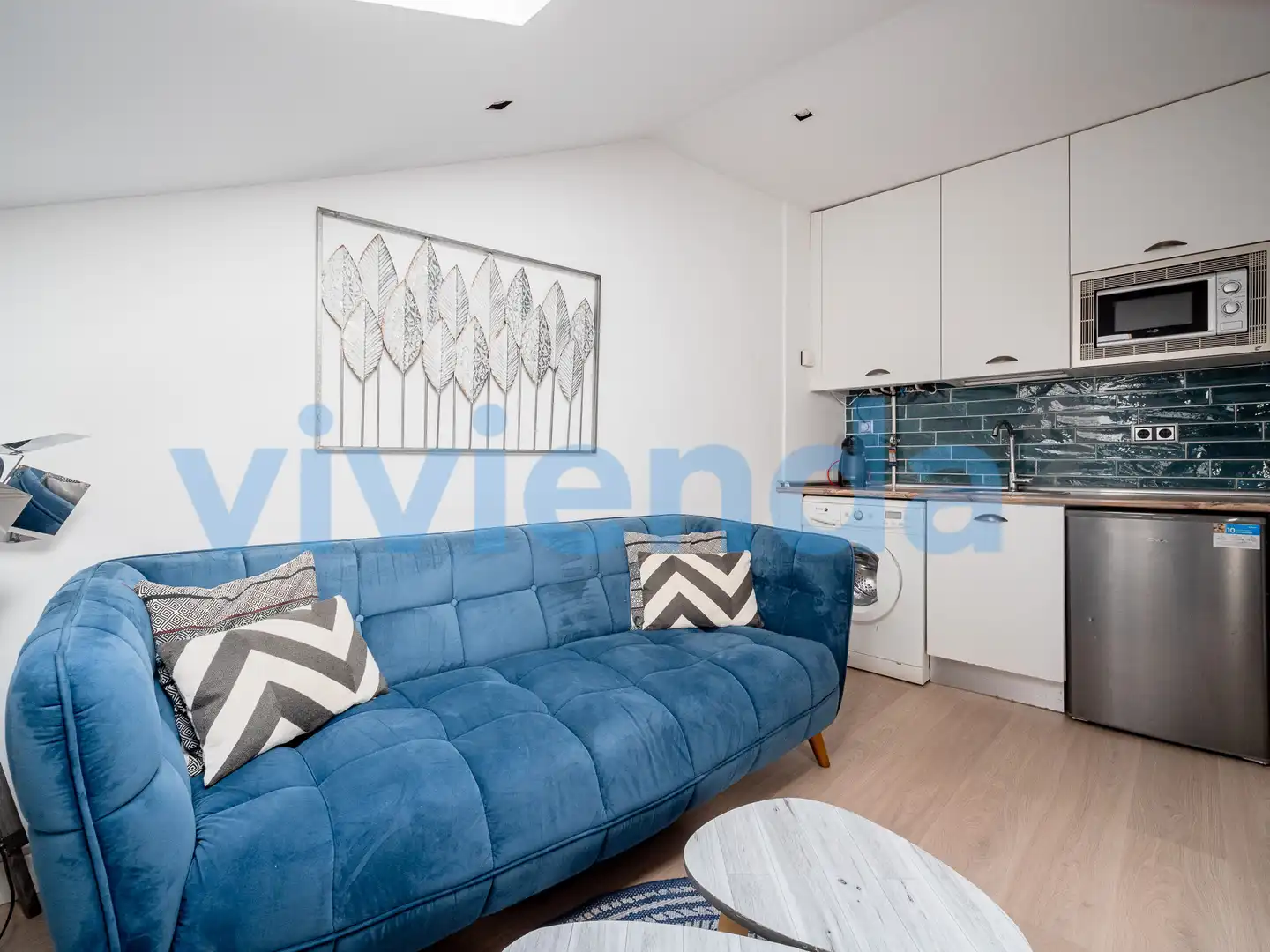 Wohnzimmer von Wohnung zur Miete in Madrid mit Klimaanlage und Heizung