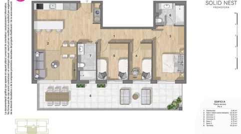 Foto 5 de Piso en venta en Carrer Francesc Macià, 13, Vilablareix, Girona