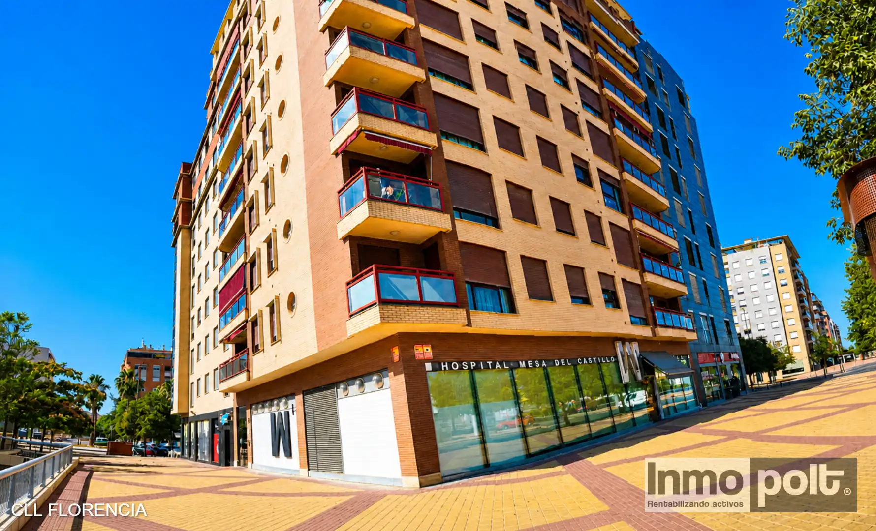 Außenansicht von Wohnung zur Miete in Murcia mit Ofen