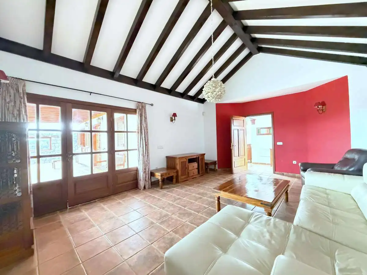 Sala de estar de Casa o chalet en venta en Yaiza con Jardín privado, Terraza y Piscina