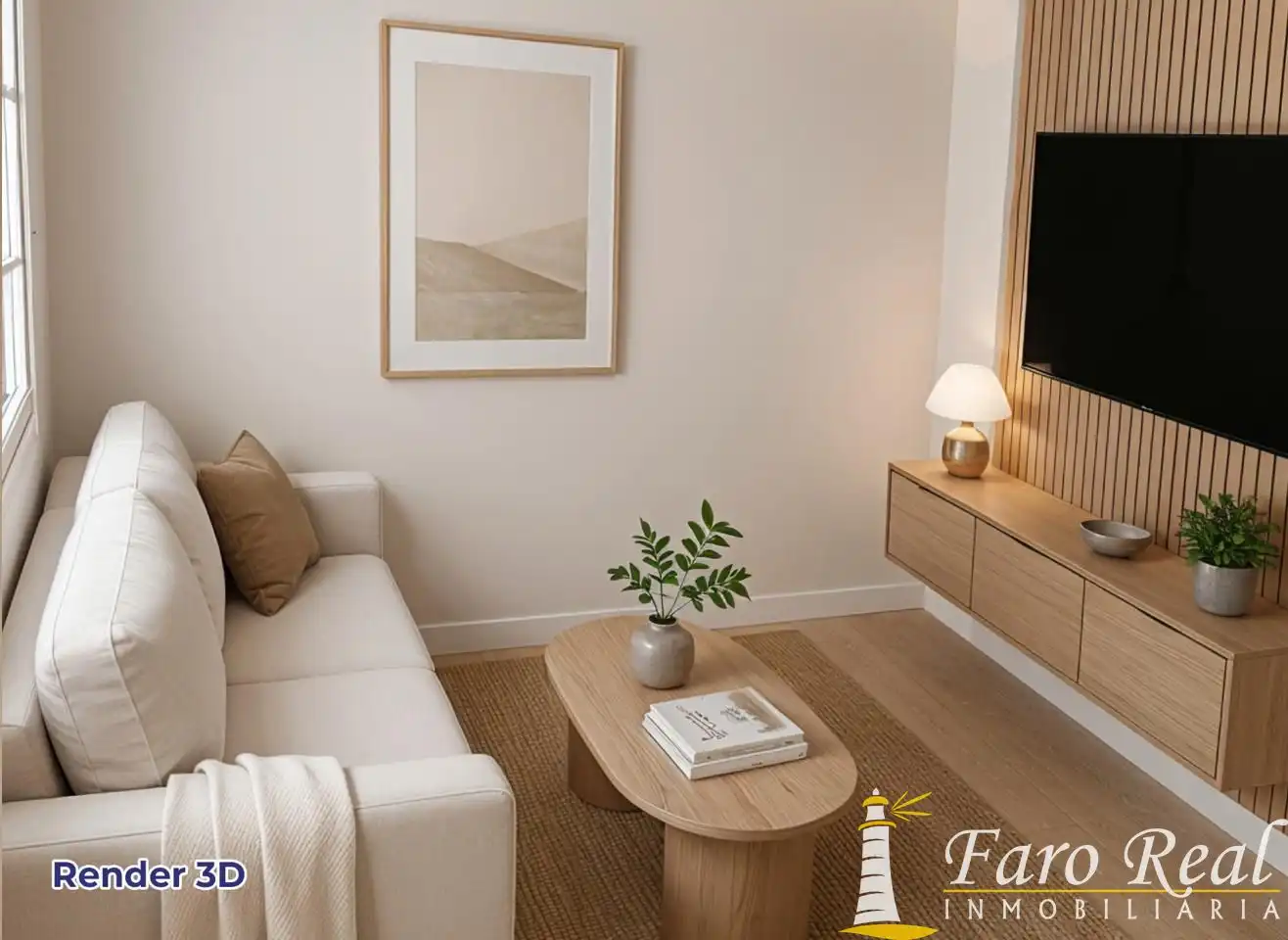 Sala de estar de Casa o chalet en venta en Chipiona con Aire acondicionado, Calefacción y Jardín privado