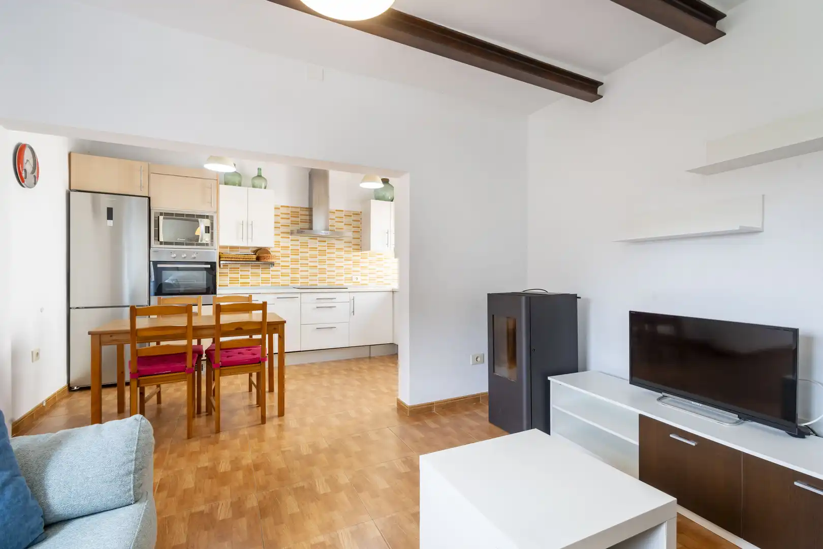 Cuina de Casa o xalet en venda en San Cristóbal de la Laguna amb Terrassa, Traster i Moblat