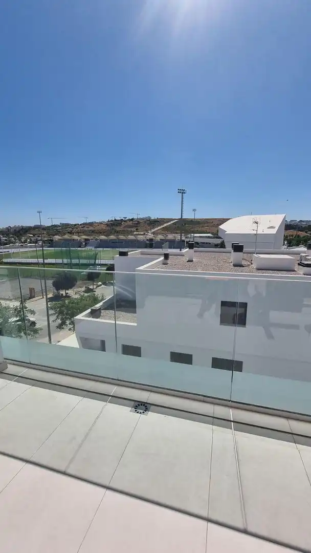 Terrace of Attic for rent in Estepona  with Air Conditioner, Terrace and Swimming Pool